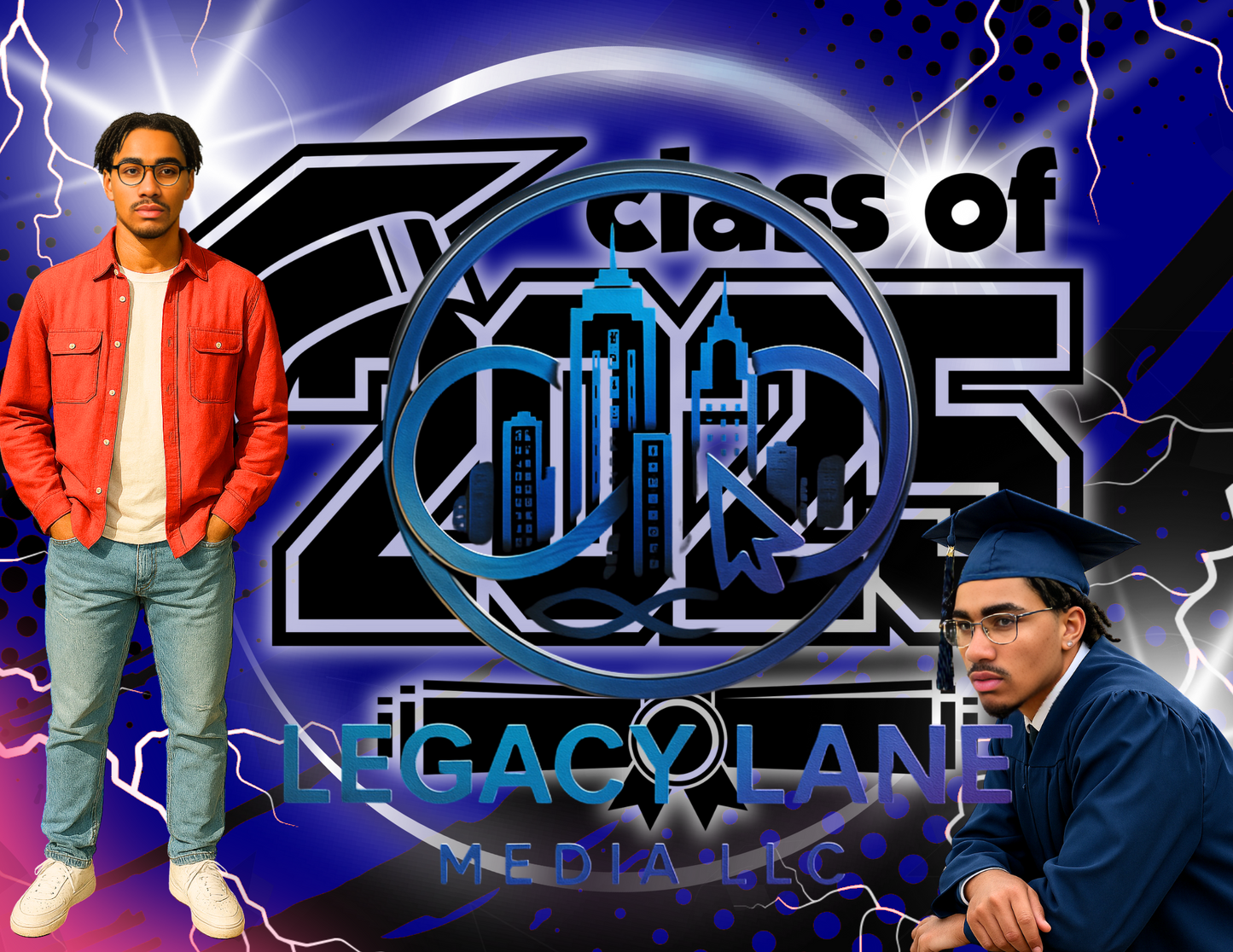 π Class of 2025 Graduation Keepsake Booklet π Canva Editable Template