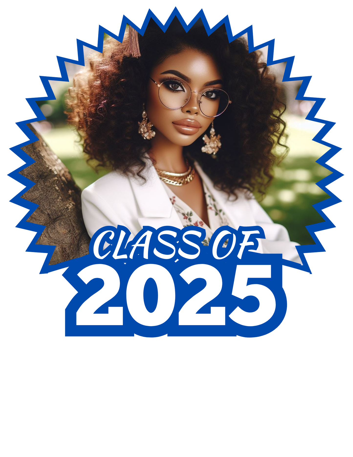 Graduation Fan Template Bundle (4 Editable Fans)