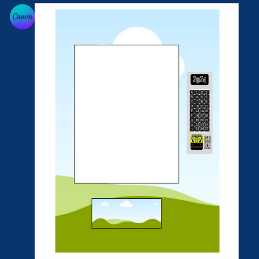 Blank Vending Machine Template  (Editable)