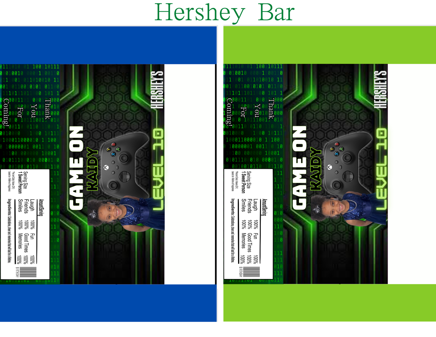 Video Game Party Favor Template (Digital Download Editable in Canva)