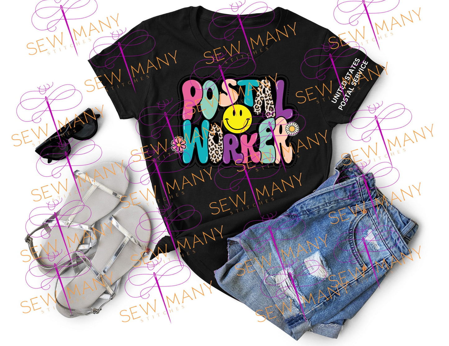 USPS United States Postal Service, Postal Carrier Worker, Post Office, USPS Shirt, United Mail Handler, USPS T-shirts, Postal Clerk, Cheetah