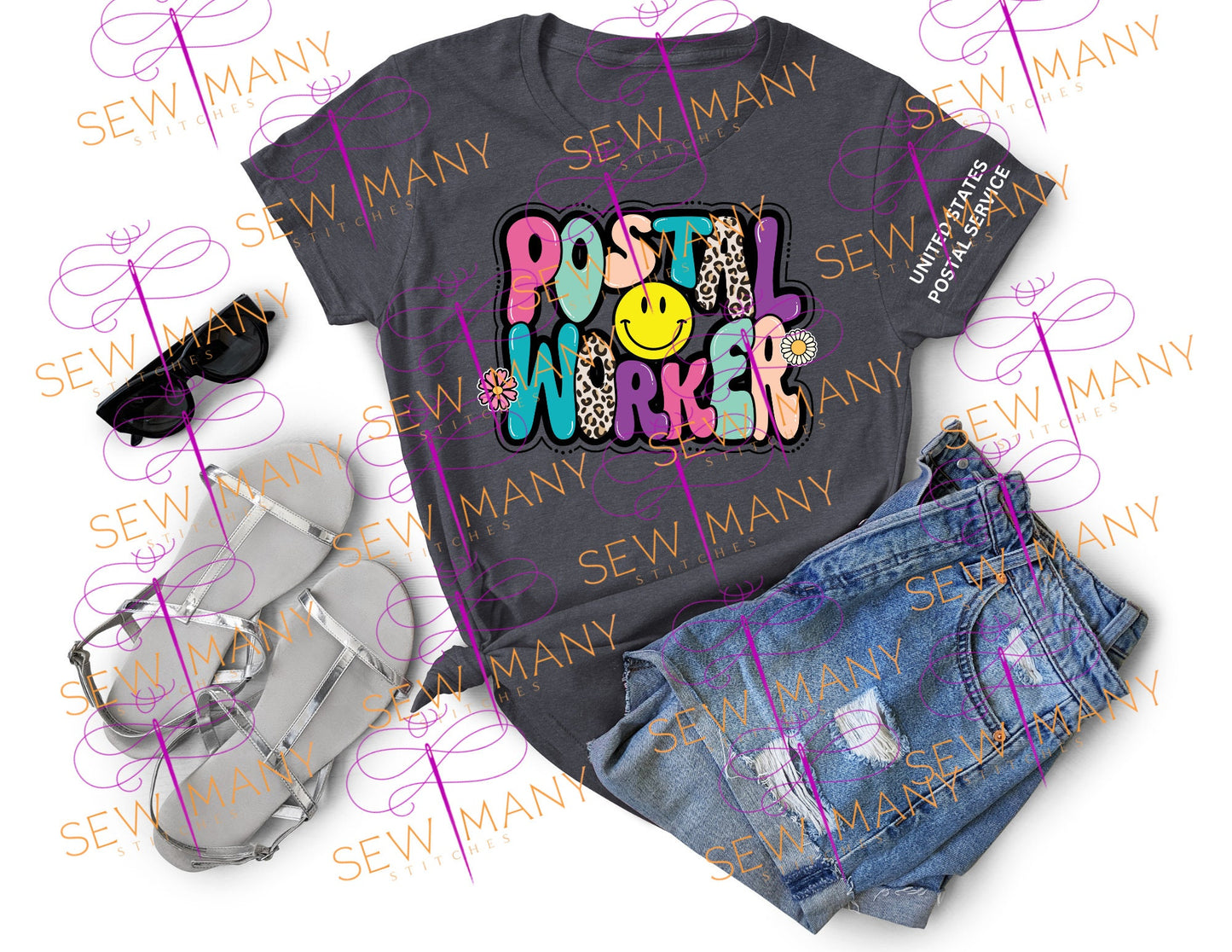 USPS United States Postal Service, Postal Carrier Worker, Post Office, USPS Shirt, United Mail Handler, USPS T-shirts, Postal Clerk, Cheetah