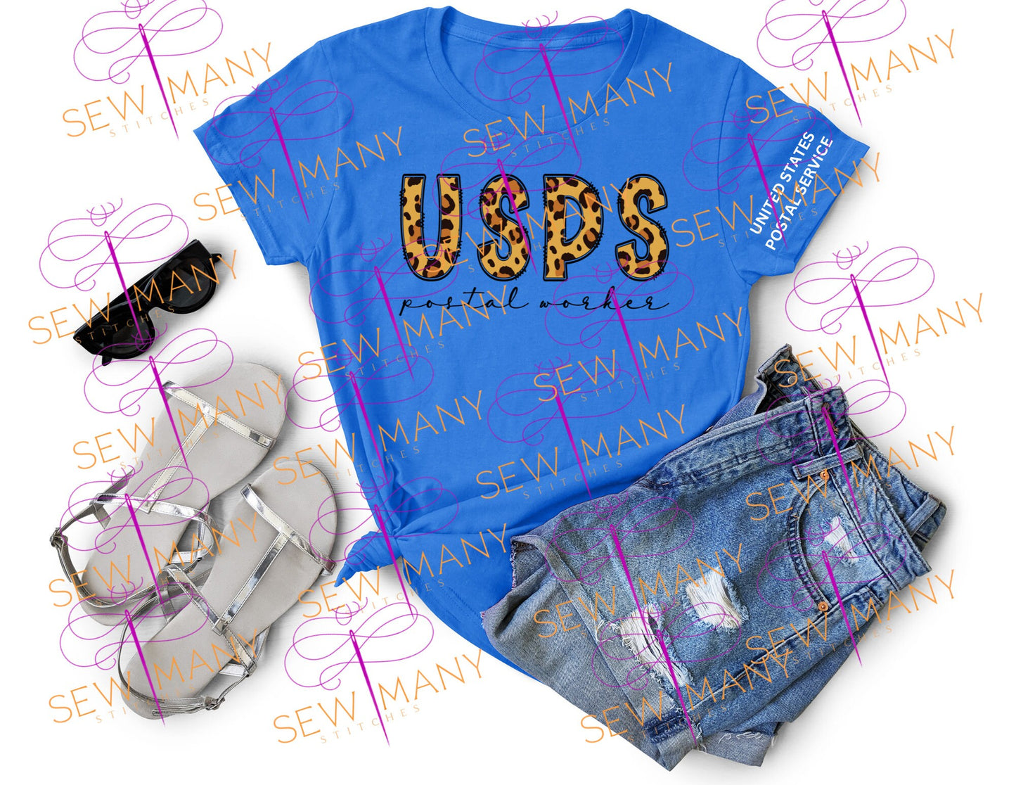 USPS United States Postal Service, Postal Carrier Worker, Post Office, USPS Shirt, United Mail Handler, USPS T-shirts, Postal Clerk, Cheetah