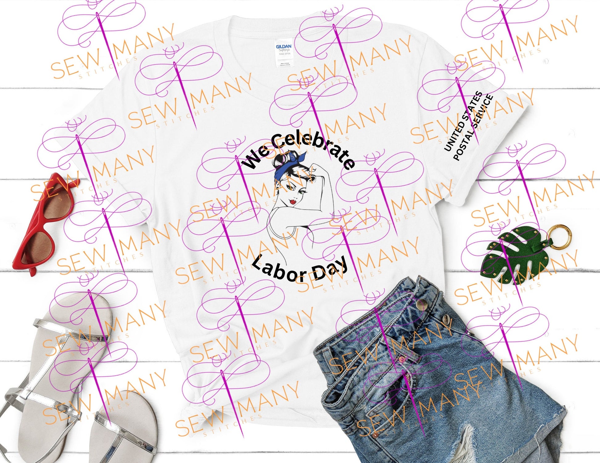 USPS United States Postal Service, Postal Carrier, Post Office, USPS Shirt, United Mail Handler, Labor Day, Postal Clerk, Rosie The Riveter