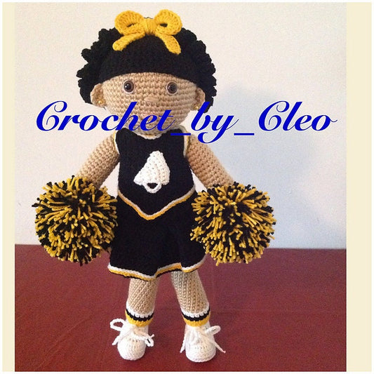 Basic Crochet Doll Pattern (PDF) - Amigurumi