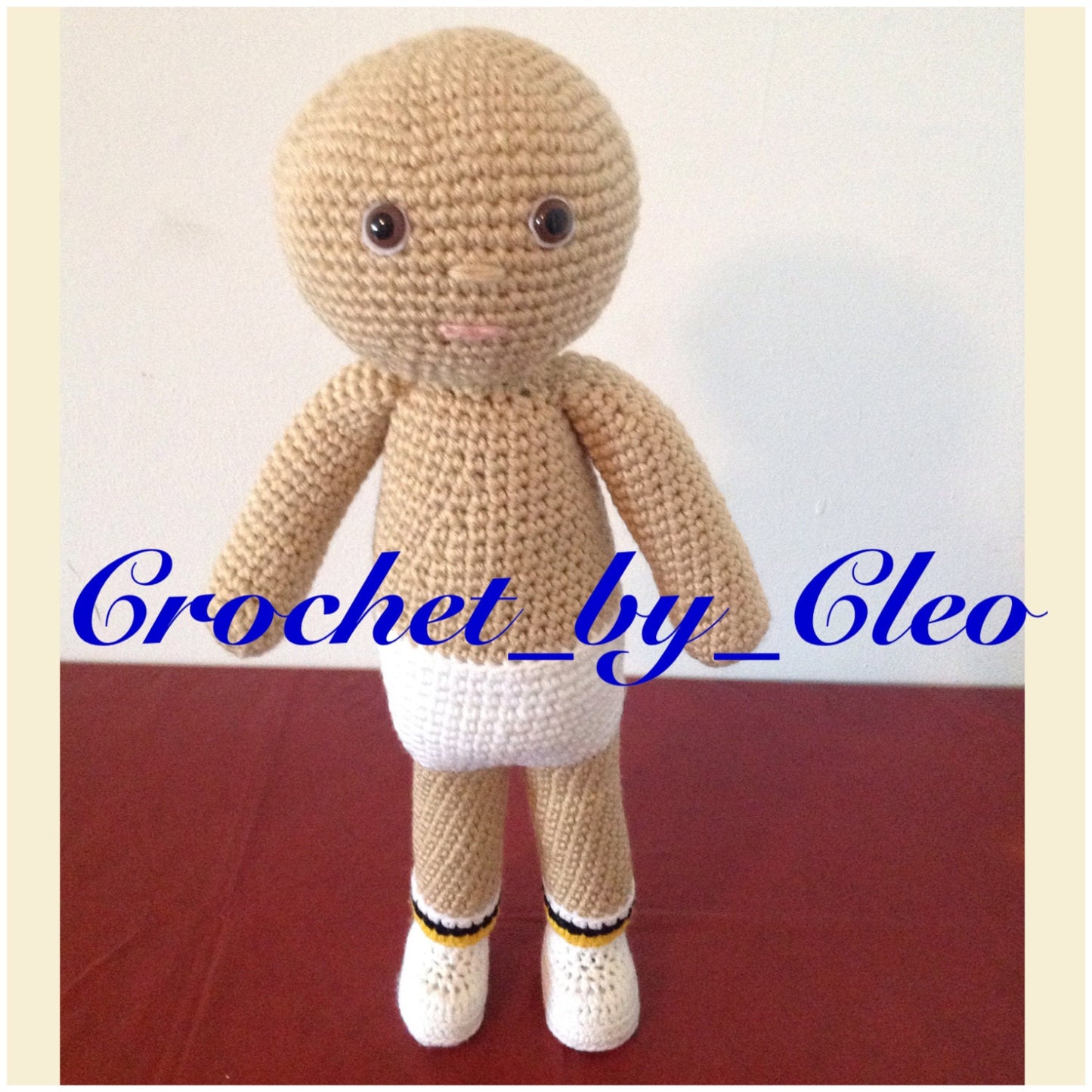 Basic Crochet Doll Pattern (PDF) - Amigurumi
