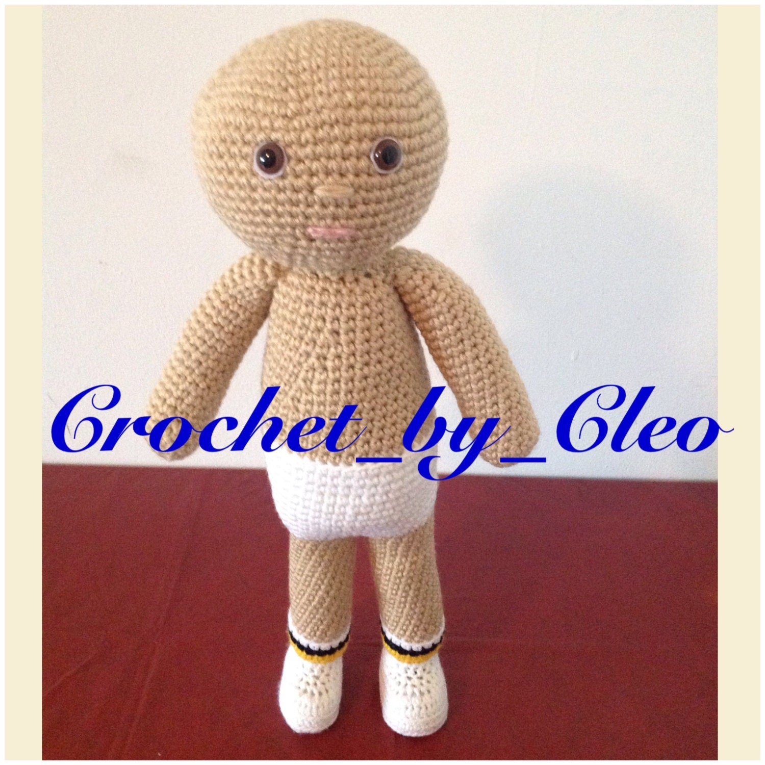 Basic Crochet Doll Pattern (PDF) - Amigurumi