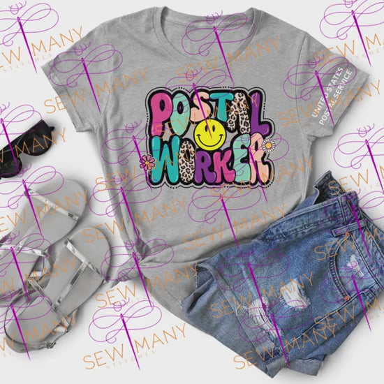 USPS United States Postal Service, Postal Carrier Worker, Post Office, USPS Shirt, United Mail Handler, USPS T-shirts, Postal Clerk, Cheetah