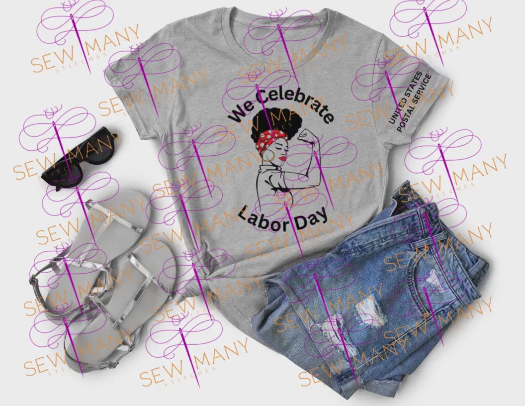 USPS United States Postal Service, Postal Carrier, Post Office, USPS Shirt, United Mail Handler, Rosie The Riveter, Postal Clerk, Labor Day